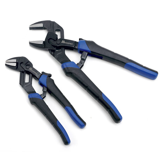 Mechpro Blue Self Adjusting Pliers Set 2pc