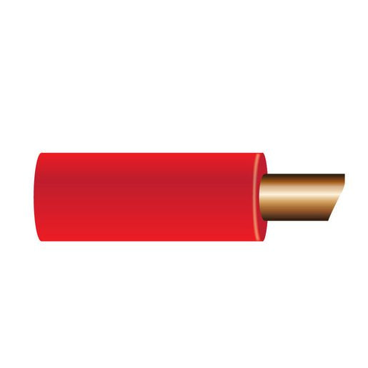 OEX Automotive Cable Single Core 2.5mm Red 30M Roll ACX0694