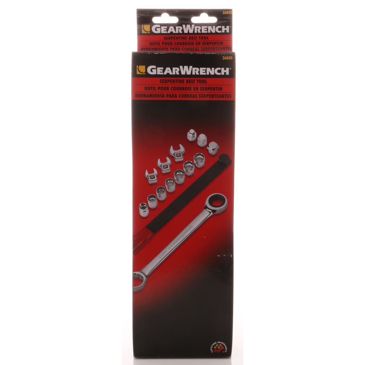 GearWrench Auto Specialty - Serpentine Belt Ratcheting Tool Set 15Pc