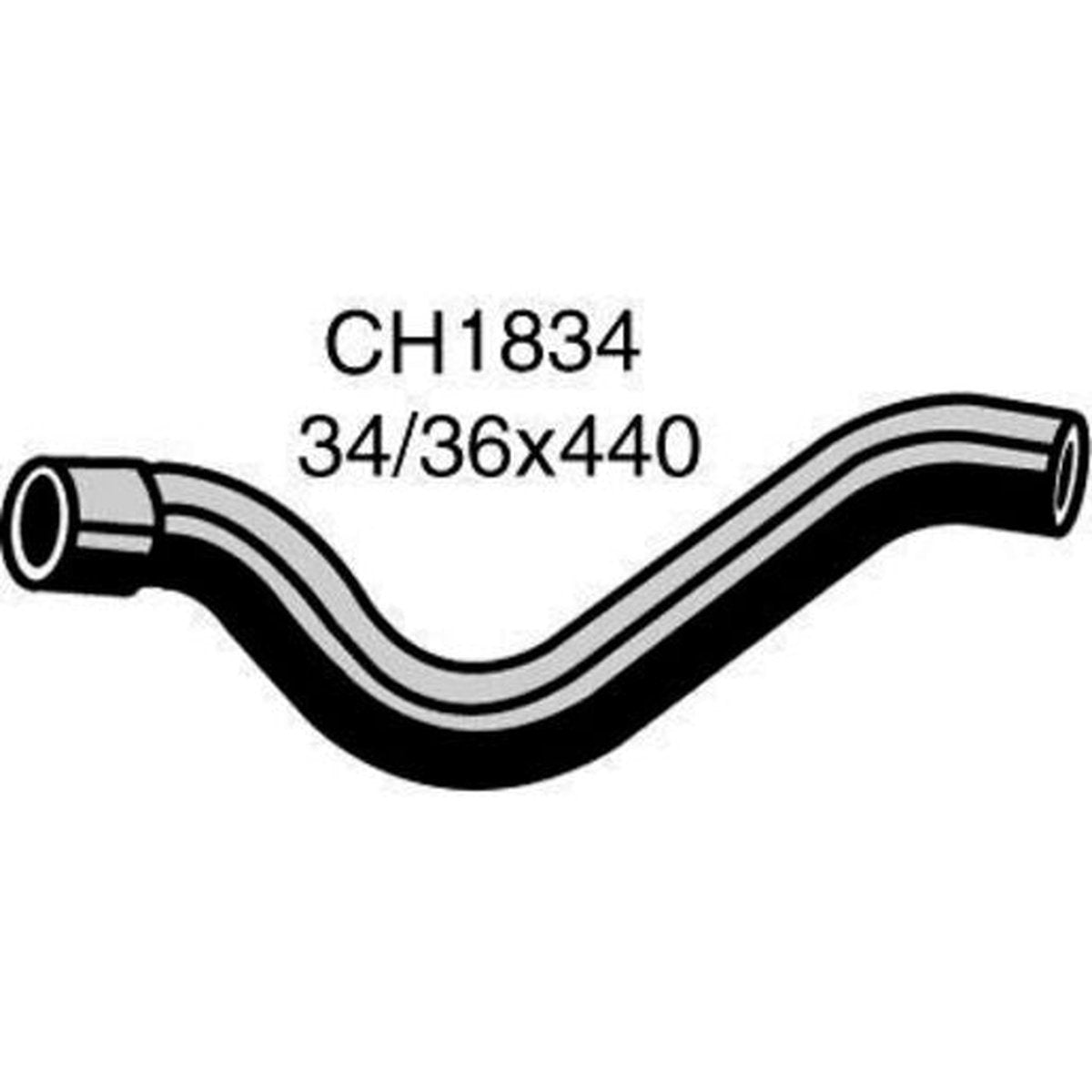 Mackay Bottom Radiator Hose CH1834