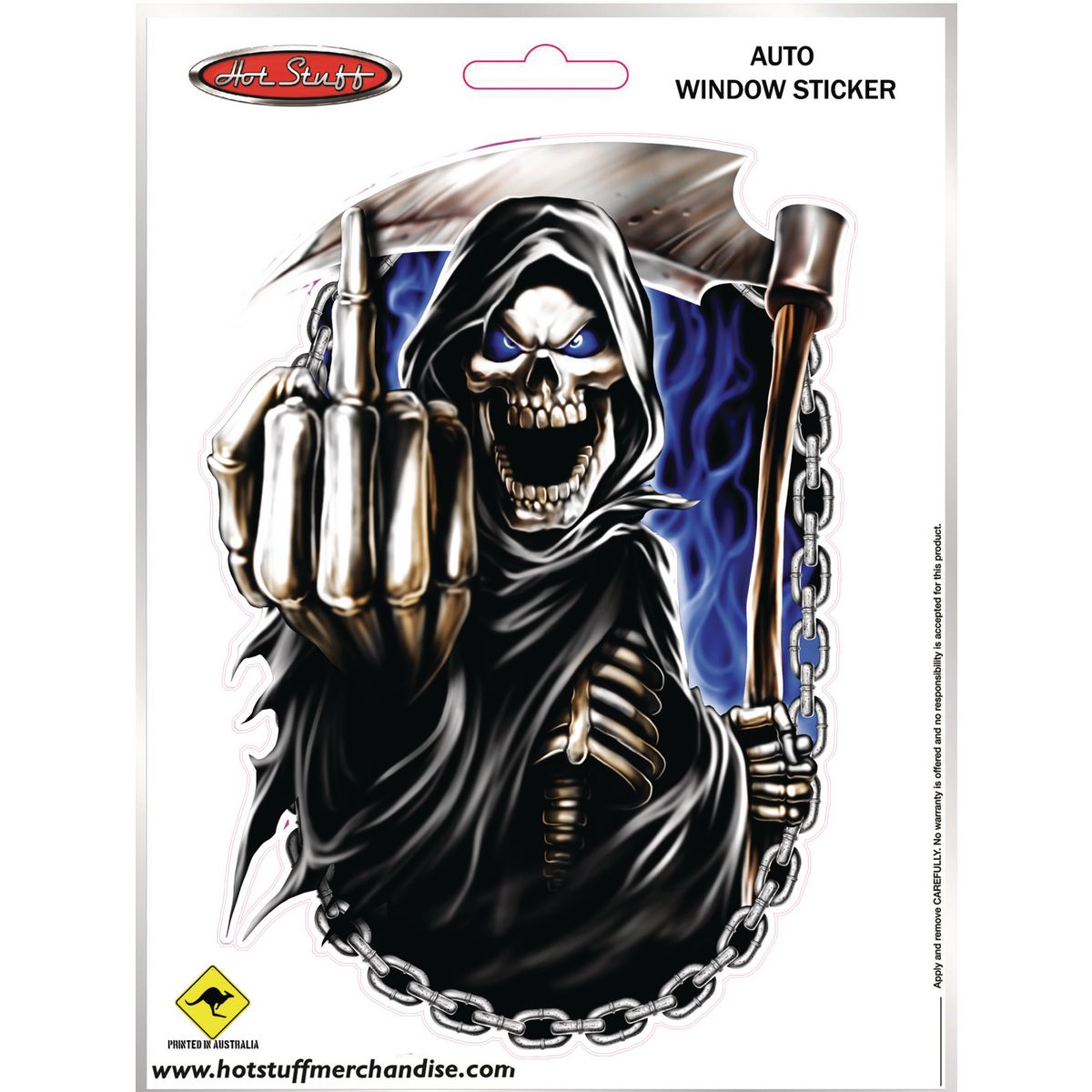 Hotstuff Hotstuff Skull Reaper Sticker SH708