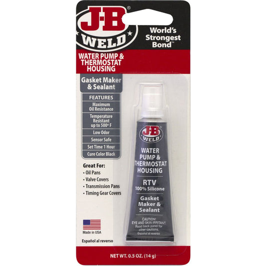 J-B Weld Water Pump Thermostat Housing Silicone Sealant 32507