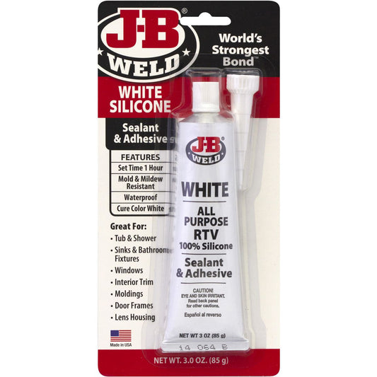 J-B Weld White Silicone Sealant 31312