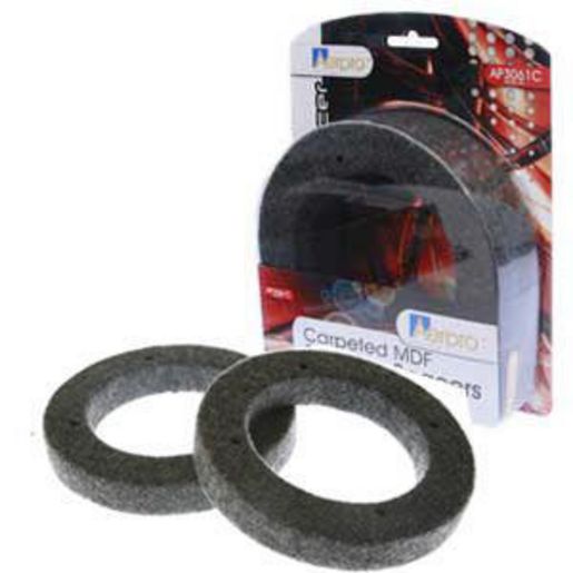 Aerpro Speaker Spacers 6" MDF Pair Grey