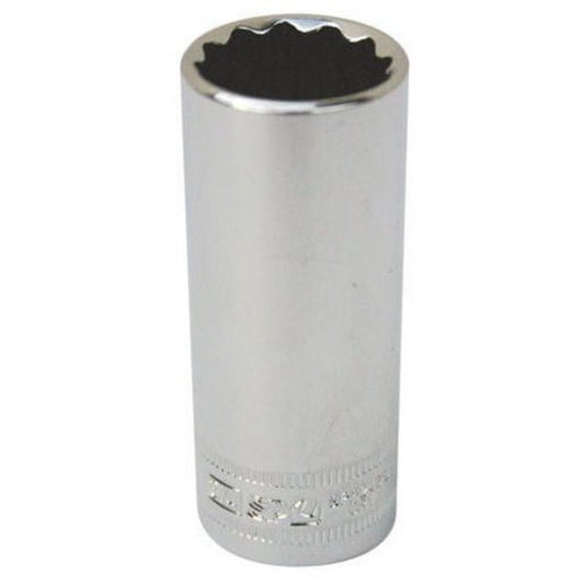 SP Tools Socket 3/8"Dr 12PT Deep SAE 7/16"