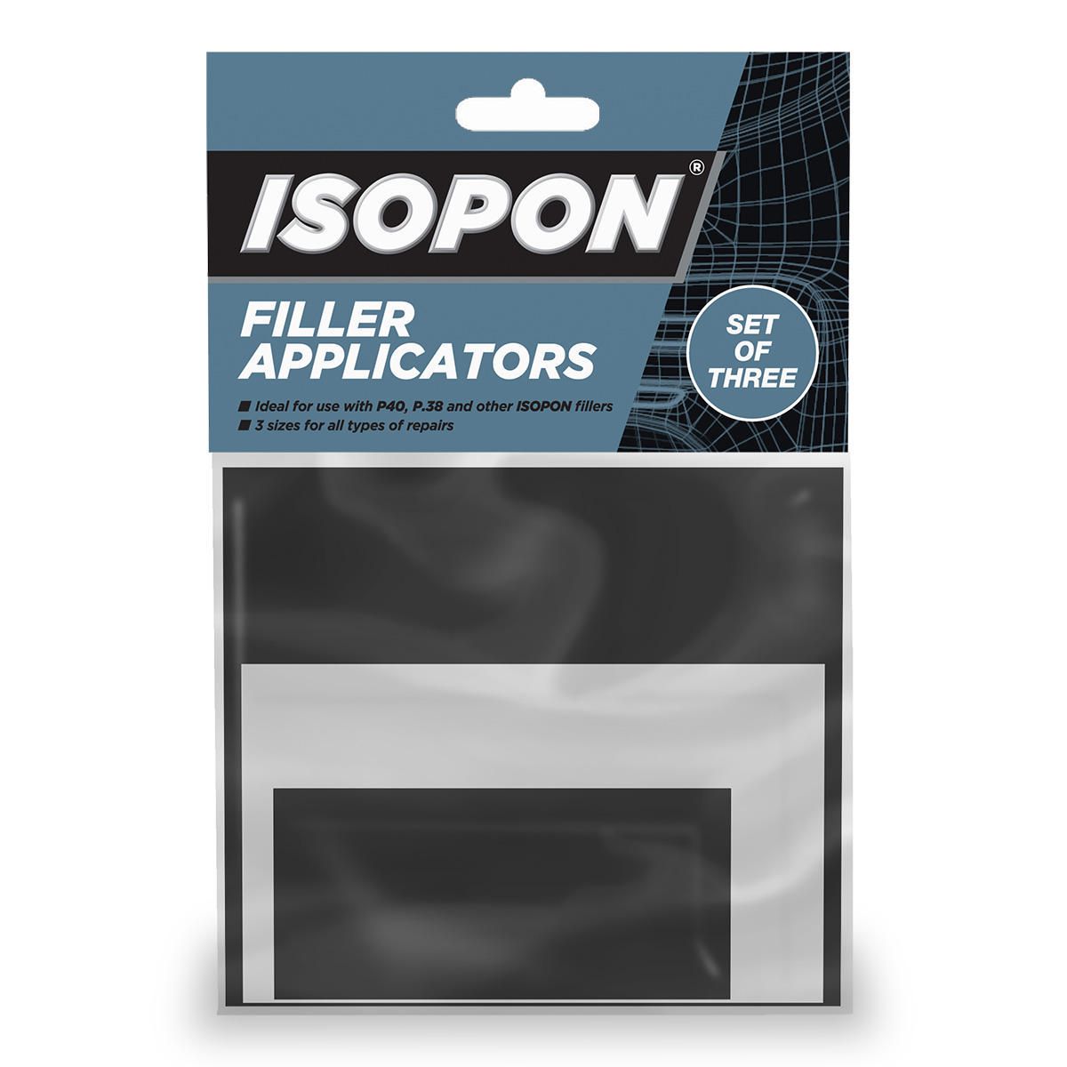 ISOPON Upol Body Filler Applicator Set 3pk