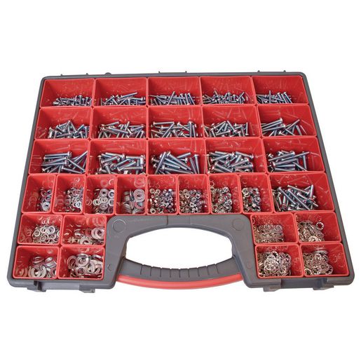 Jamec Pem Assortment Machine Screws, Nuts And Washers Set 2825 Pieces 102.534