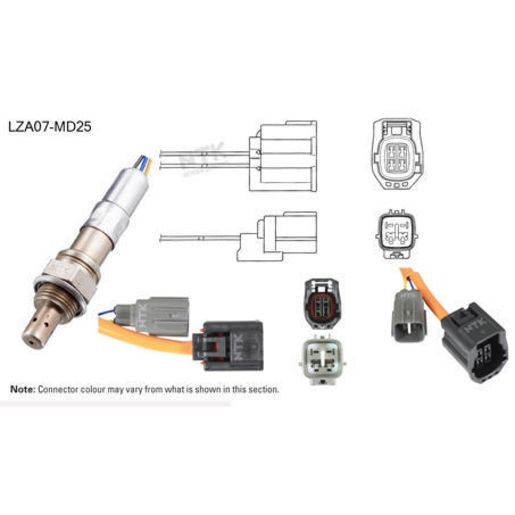 NTK Oxygen Lambda Sensor LZA07-MD25