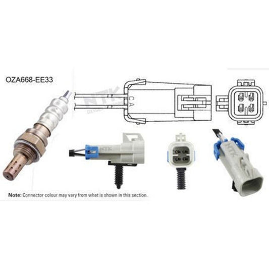 NTK Oxygen Lambda Sensor OZA668-EE33