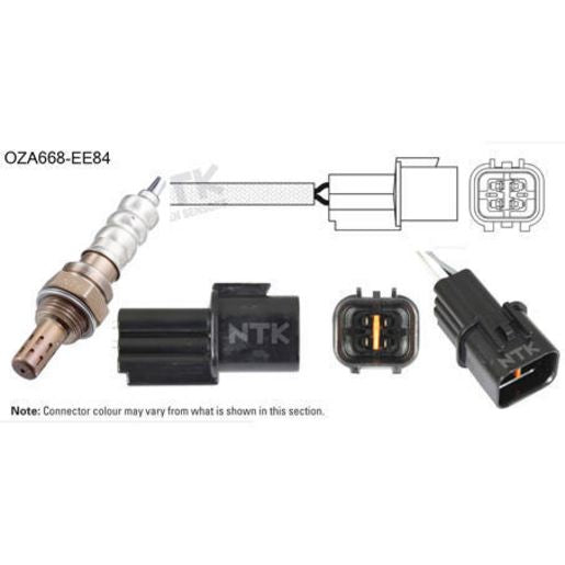 NTK Oxygen Lambda Sensor OZA668-EE84