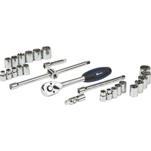 Mechpro Blue Socket Set 3/8In Drive 27pc
