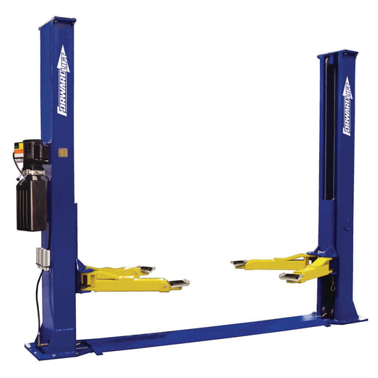 Forward Lift 2 Post 4 Tonne Base Plate Hoist (240 Volt) BP9-240V
