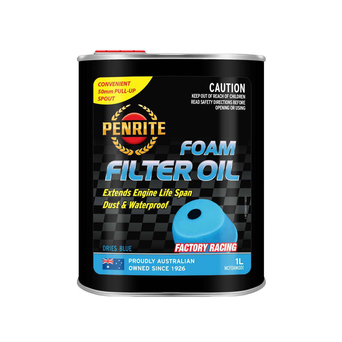 Penrite 10 Tenths Foam Filter Oil 1L