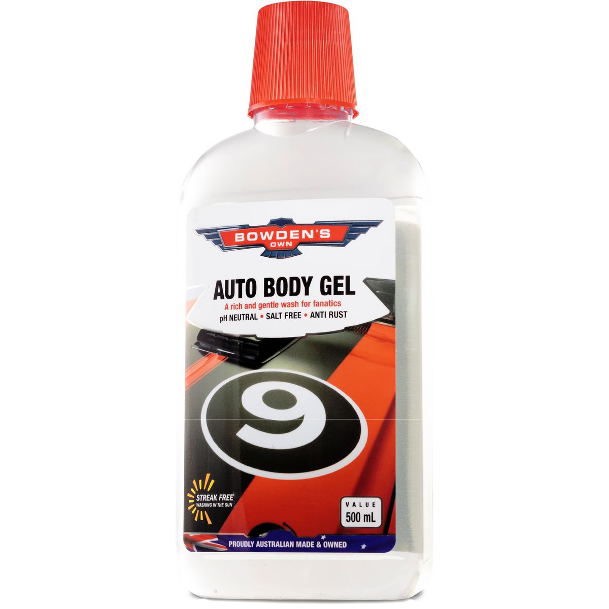 Bowden's Own Auto Body Gentle Gel Wash 500ml
