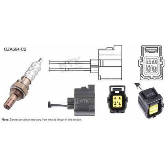 NTK Oxygen Lambda Sensor OZA664-C2