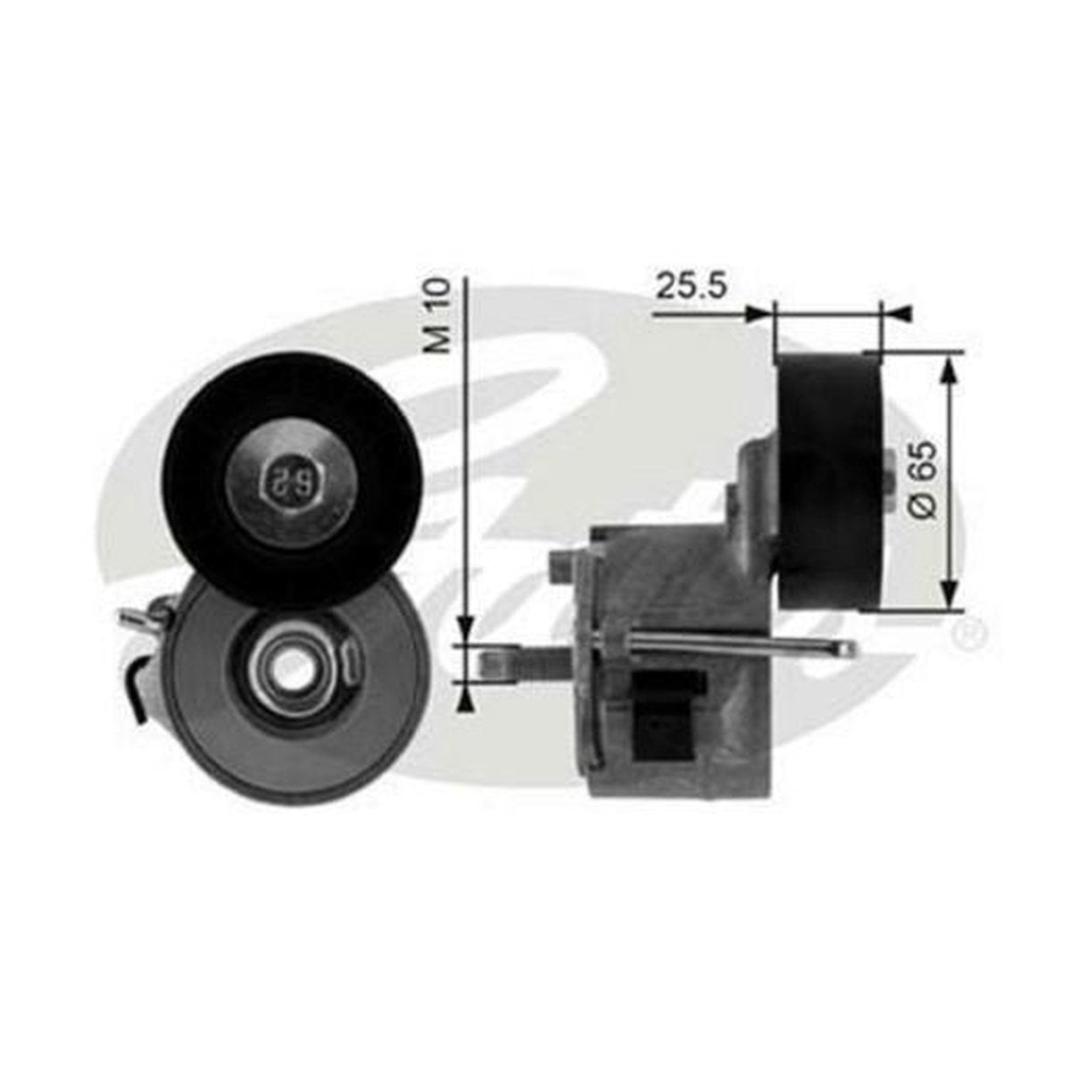 Gates Automatic Belt Tensioner 39014