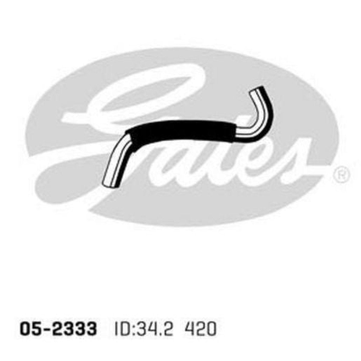 Gates Radiator Hose 05-2333