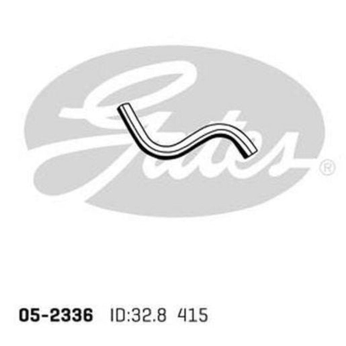 Gates Radiator Hose 05-2336