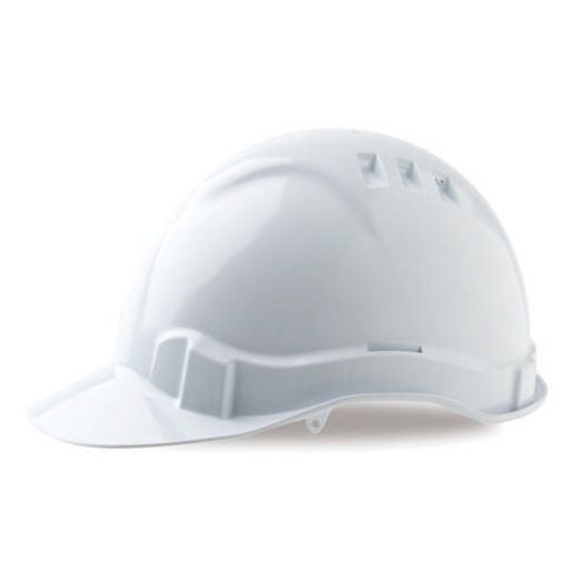 Prochoice Hard Hat Vented V6 White HHV6-W