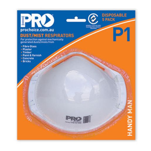 Prochoice Dust Masks P1 Pk5 PC301-5
