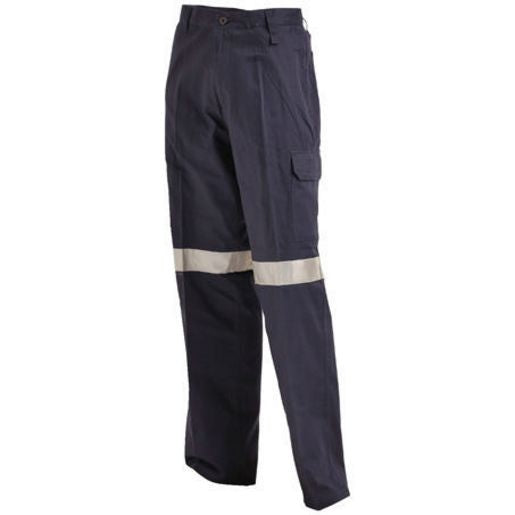 Protext Drill Pants Utility Navy With Tape 82 R 1004TN82R