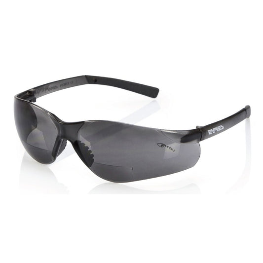 Eyres Shamir Safety Glasses With 2.0 X Magnification Bifocal Lenses - Clear 103RX-OP-GY+2 00