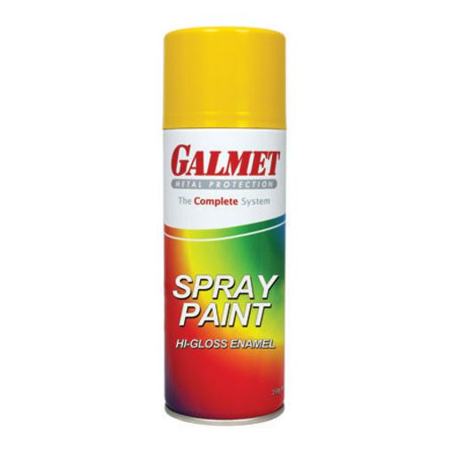 Galmet General Purpose Industrial Spray Paint Mustard 350G 2828A