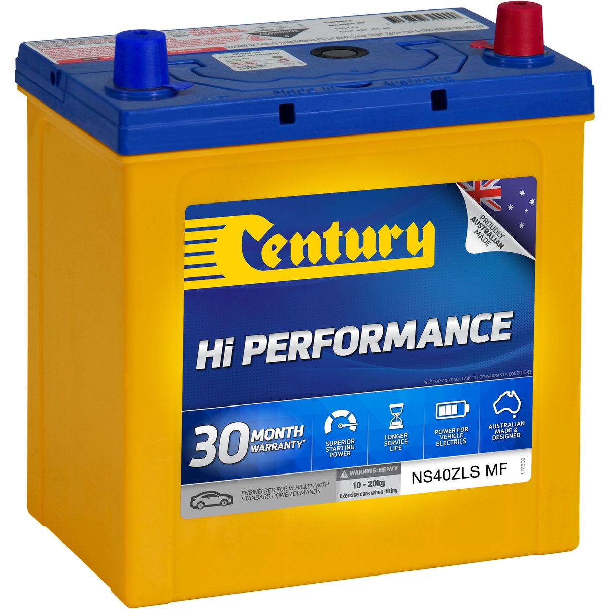 Century Batteries Battery-Car & Pass 30M 103133 NS40ZLSMF