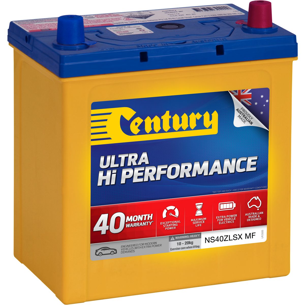 Century Batteries Battery-Car & Pass 40M 107132 NS40ZLSXMF