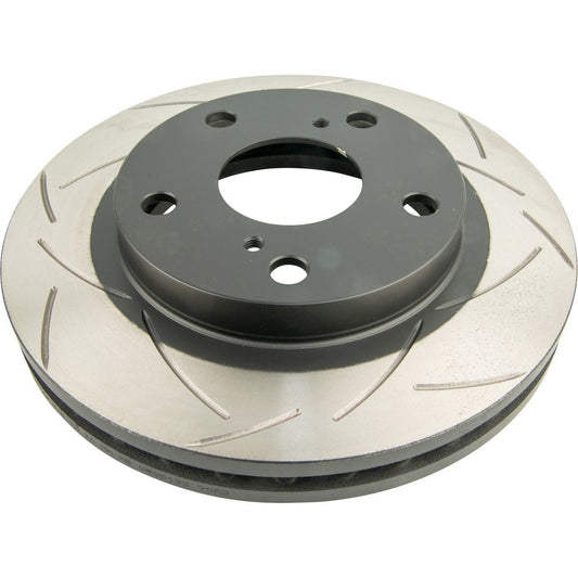 DBA T2 Slotted Brake Rotor Pair 255mm Front DBA733S