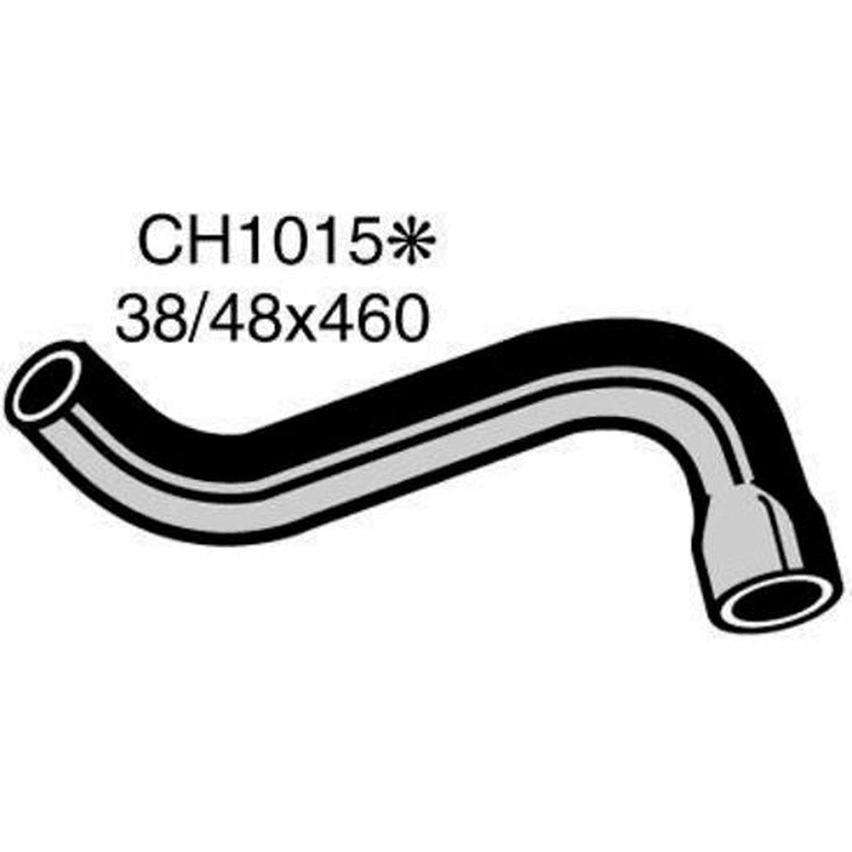 Mackay Bottom Radiator Hose CH1015