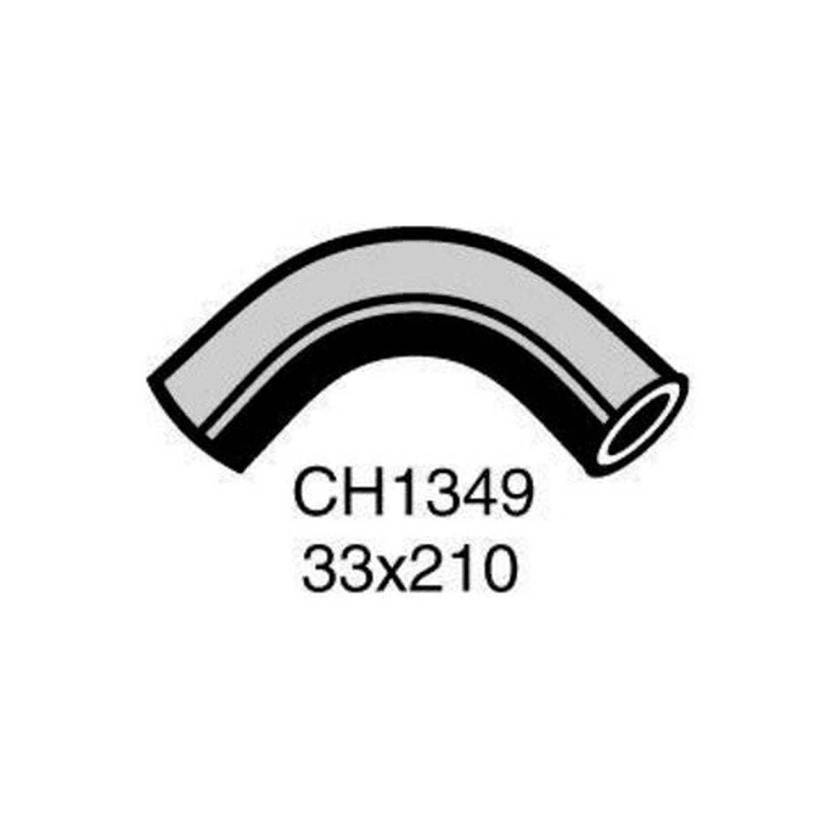 Mackay Bottom Radiator Hose CH1349