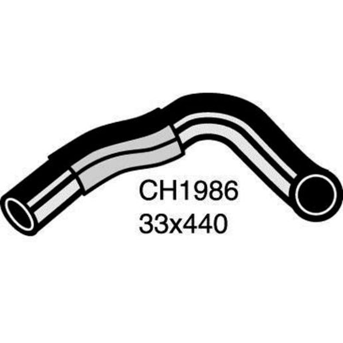 Mackay Bottom Radiator Hose CH1986