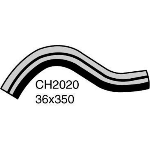 Mackay Bottom Radiator Hose CH2020