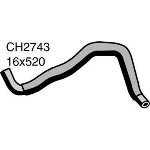 Mackay Heater Hose CH2743