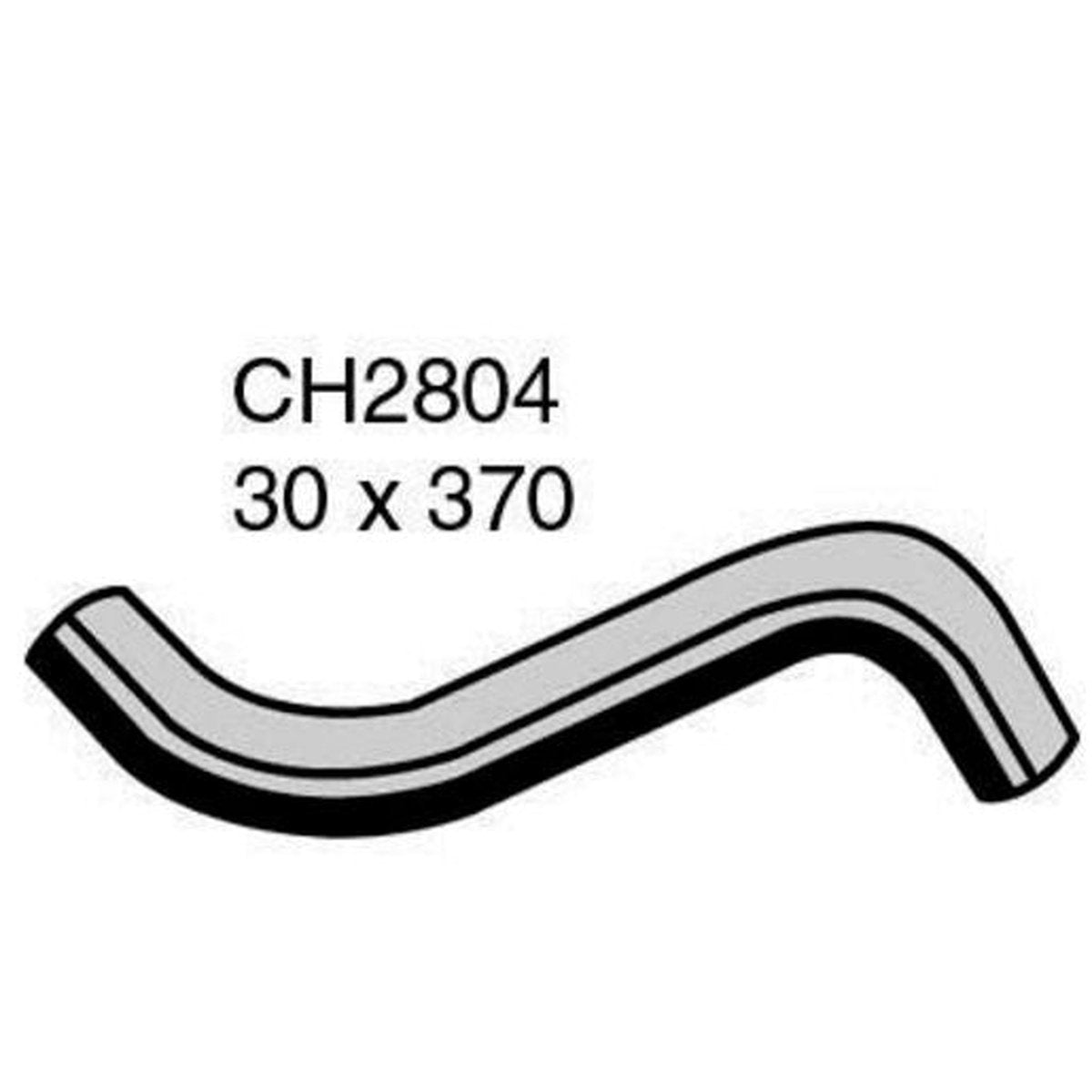 Mackay Bottom Radiator Hose CH2804