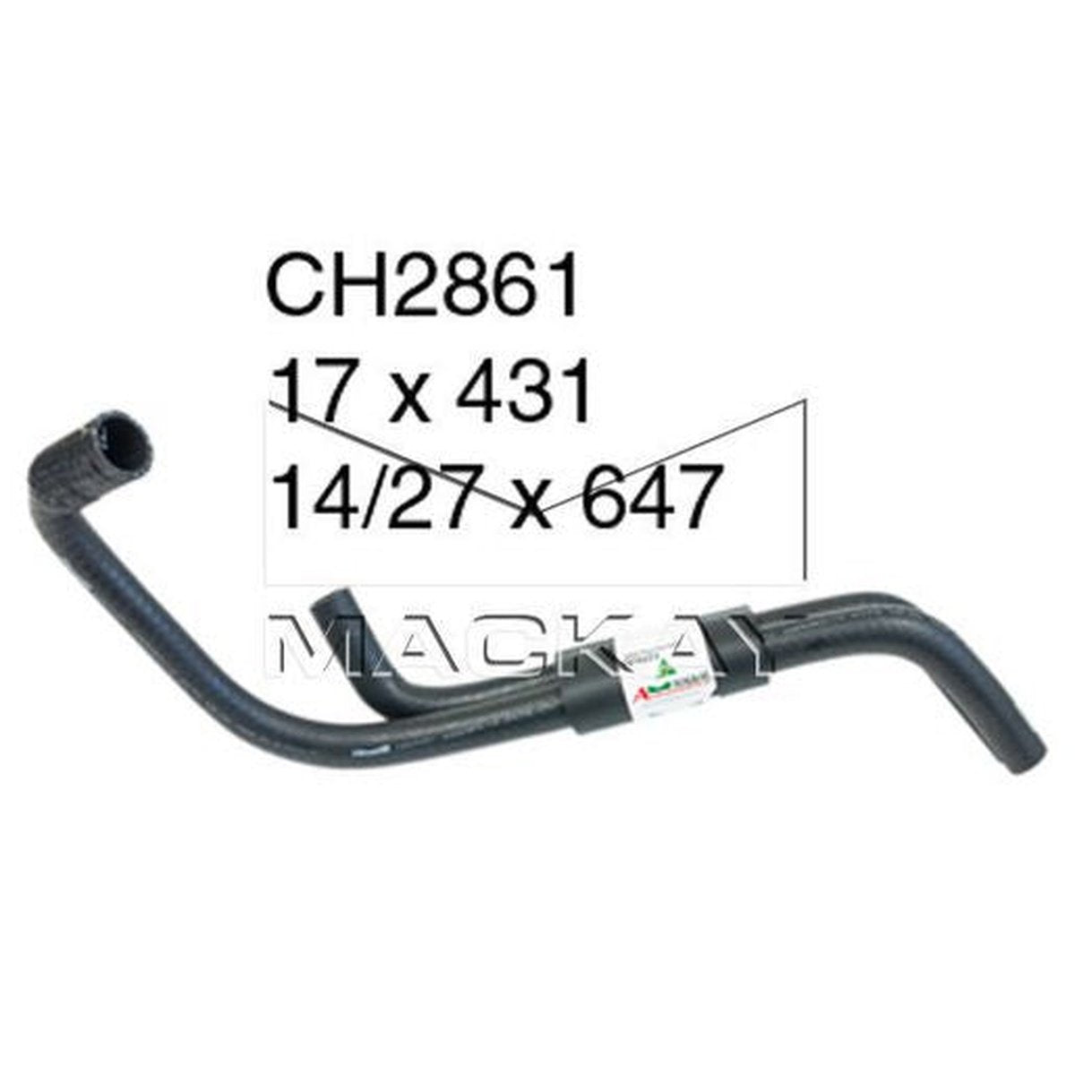 Mackay Heater Hose CH2861