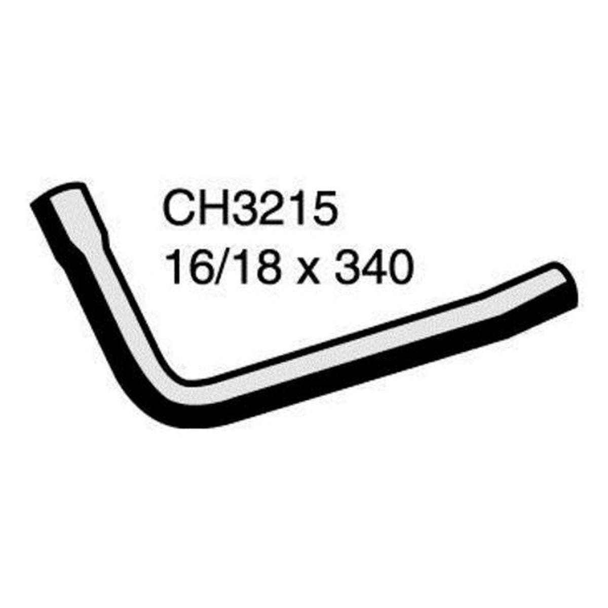 Mackay Heater Hose CH3215