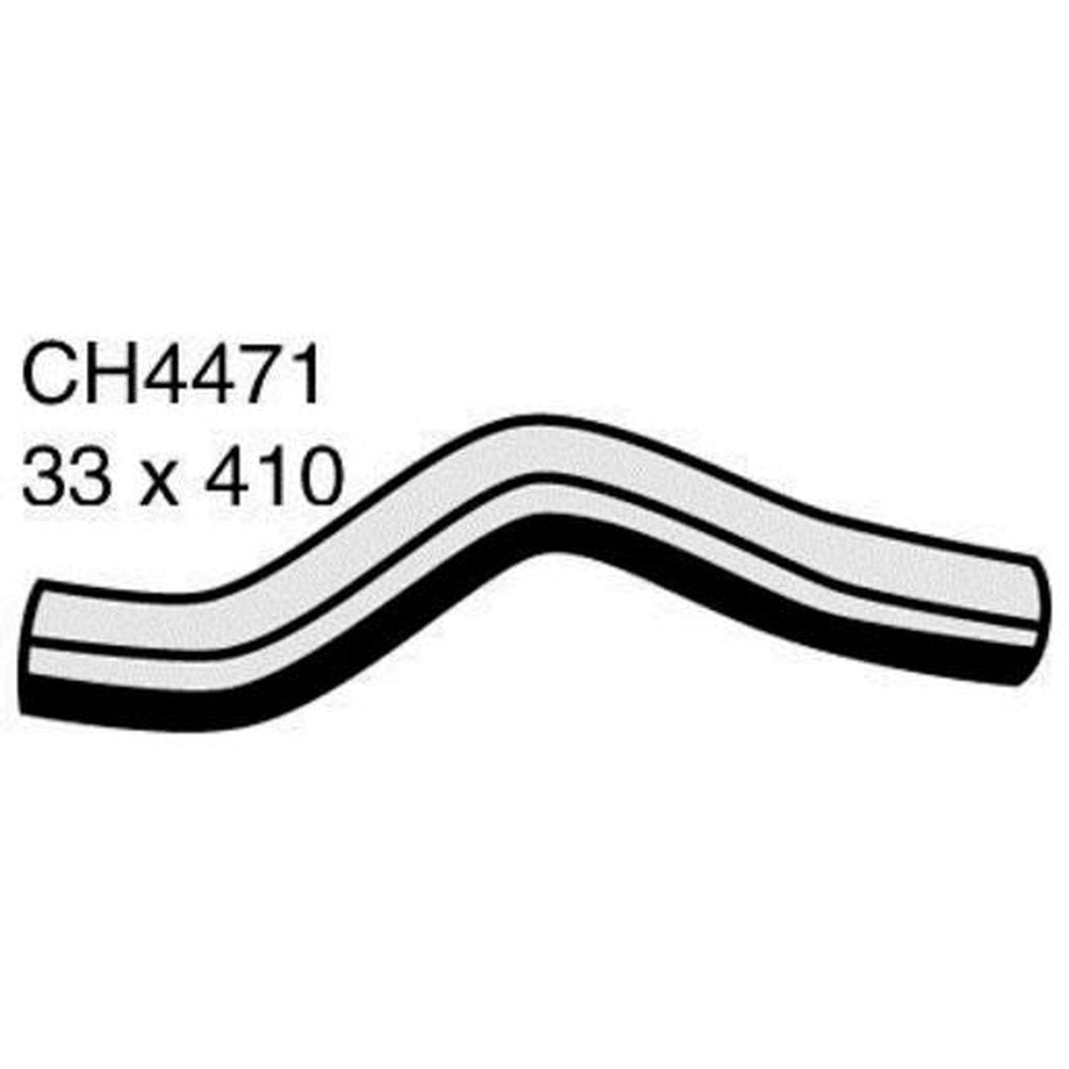 Mackay Top Radiator Hose CH4471