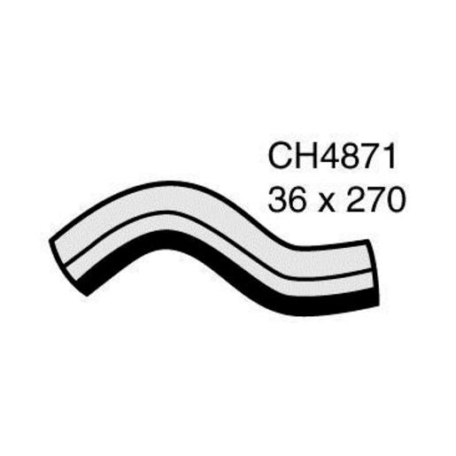 Mackay Top Radiator Hose CH4871