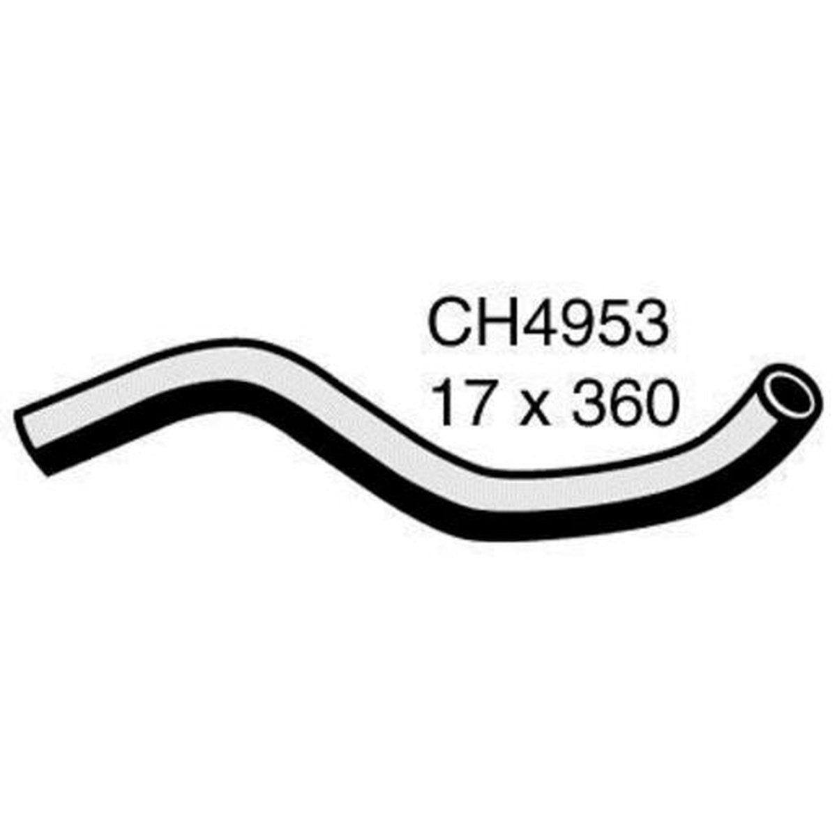 Mackay Expansion Tank Hose CH4953