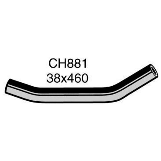 Mackay Top Radiator Hose CH881