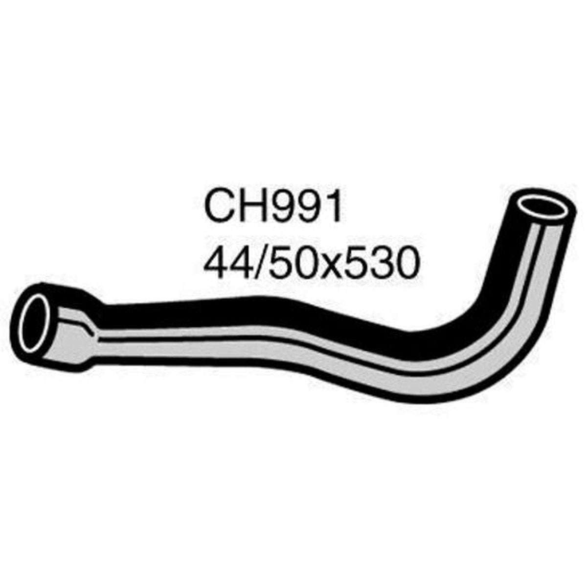 Mackay Bottom Radiator Hose CH991