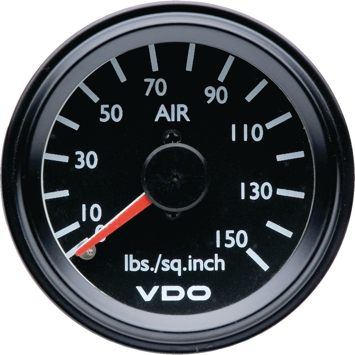 VDO Air Pressure Gauge Mechanical Dual Pointer 0-150psi 52mm 151.910