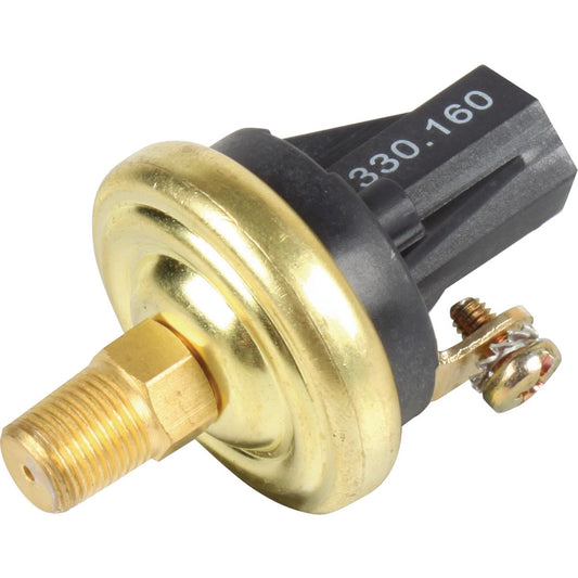 VDO Oil/Air Pressure Switch 51-90psi 1/8in.-27NPTF Blade 2-Terminal Normally Open 330.160