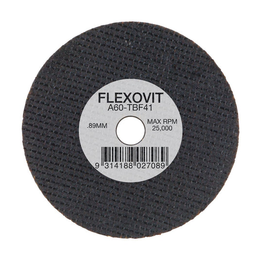 Flexovit Ultra Thin Cut Off Disc S/S 76x0.89x9.53mm 66252841639