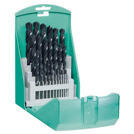 Sutton Jobber Drill Set Blue Bullet HSS 25pc 1-13mmx0.5mm Rises D102SM3