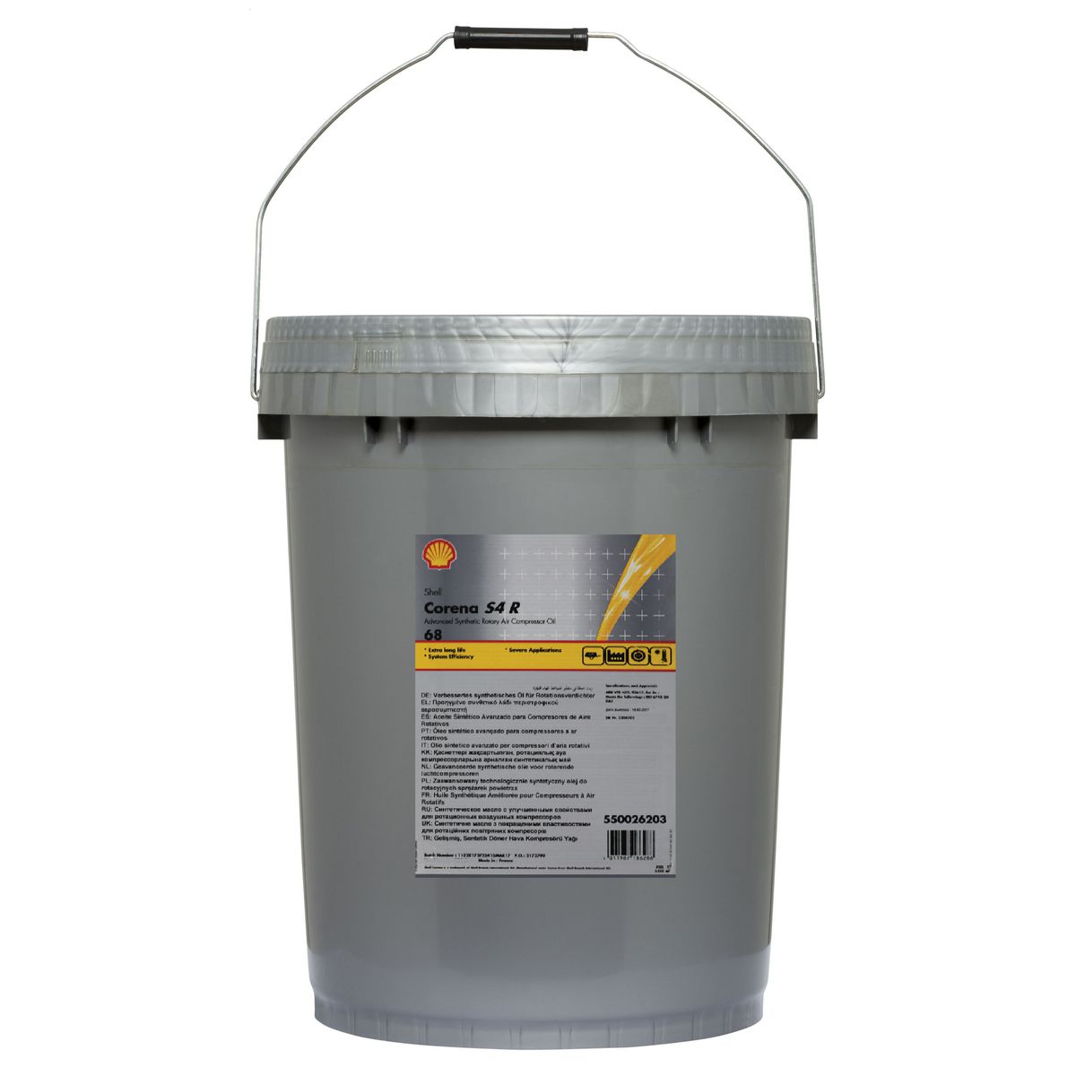 Shell Corena S4 R 68 Oil P20 20L