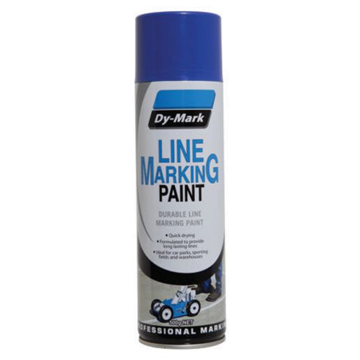 Dy-Mark Line Marking Paint Blue Aerosol Spray 500g 41015003
