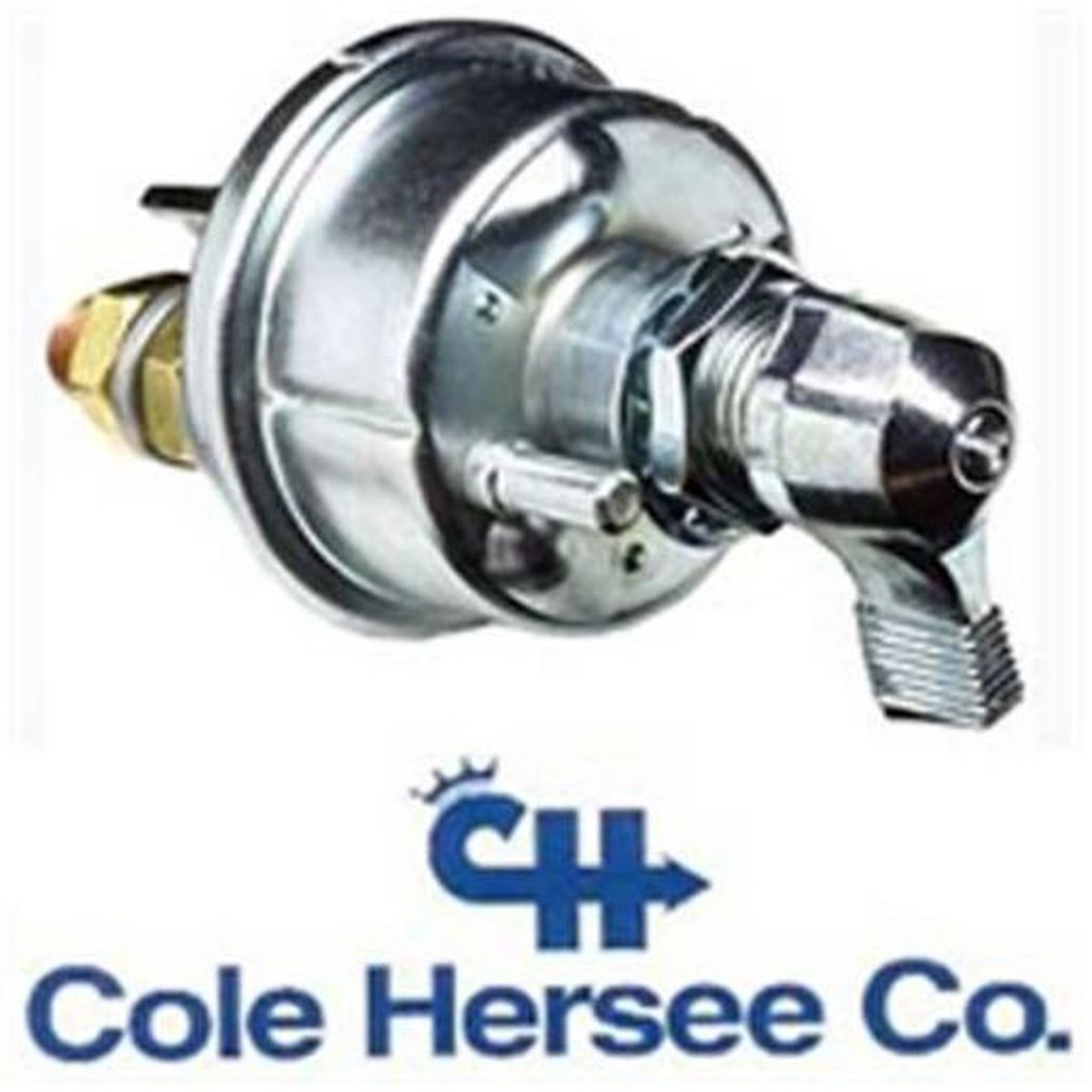 Cole Hersee Battery/Field Master Switch Silver DPST On/Off (Box of 1) 75910BX